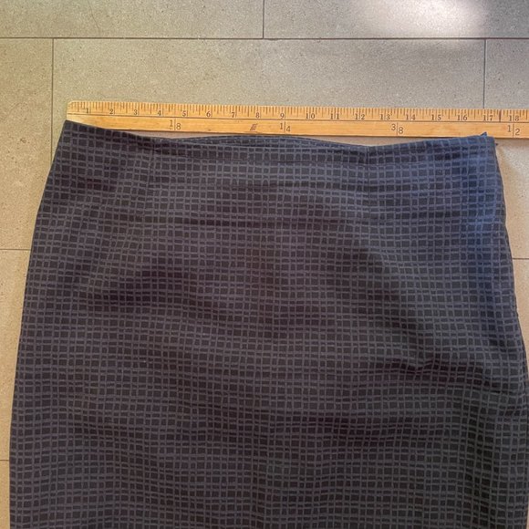 Brooks Brothers Knee Length Pencil Skirt - Black/Gray Sz. 14 - Picture 2 of 9